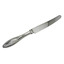 Серебряный столовый нож с узором в виде подсолнуха на резной ручке Подсолнух 40030097А05